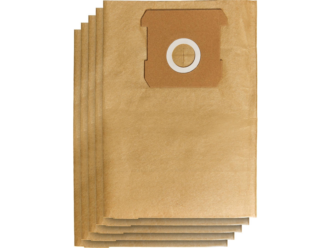 Kit de 5 bolsas de papel EINHELL de 12 litros