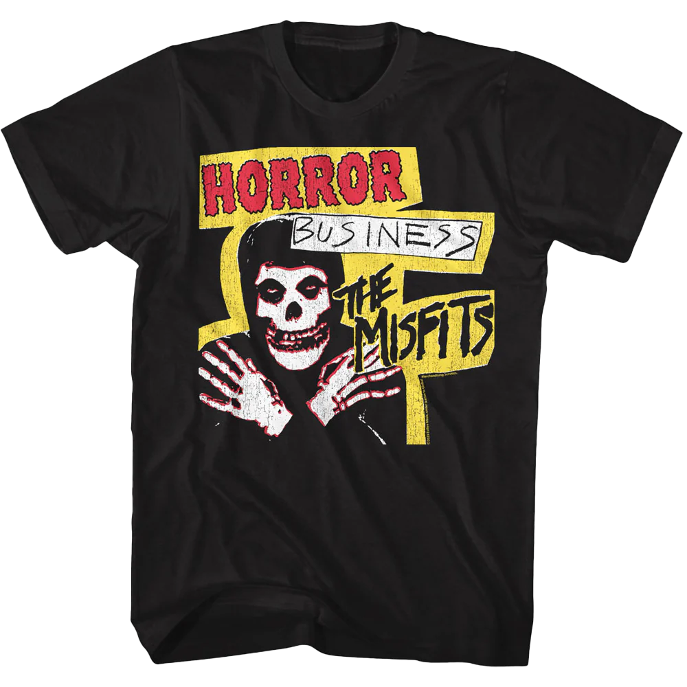 Misfits Horror Business T-shirt Unisex Rockinstone Size:l