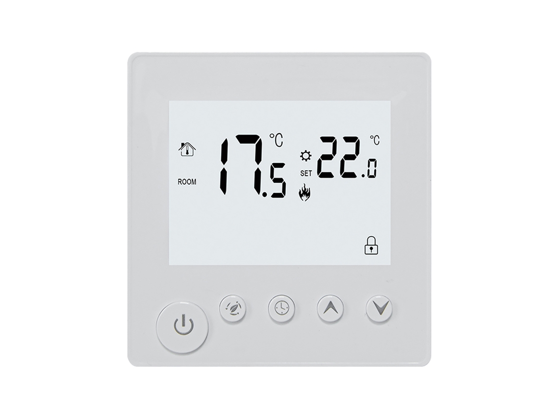 Controlador De Temperatura Con Pantalla Lcd Retroiluminada, Modos De Ahorro De Energía Y Bloqueo Para Niños.