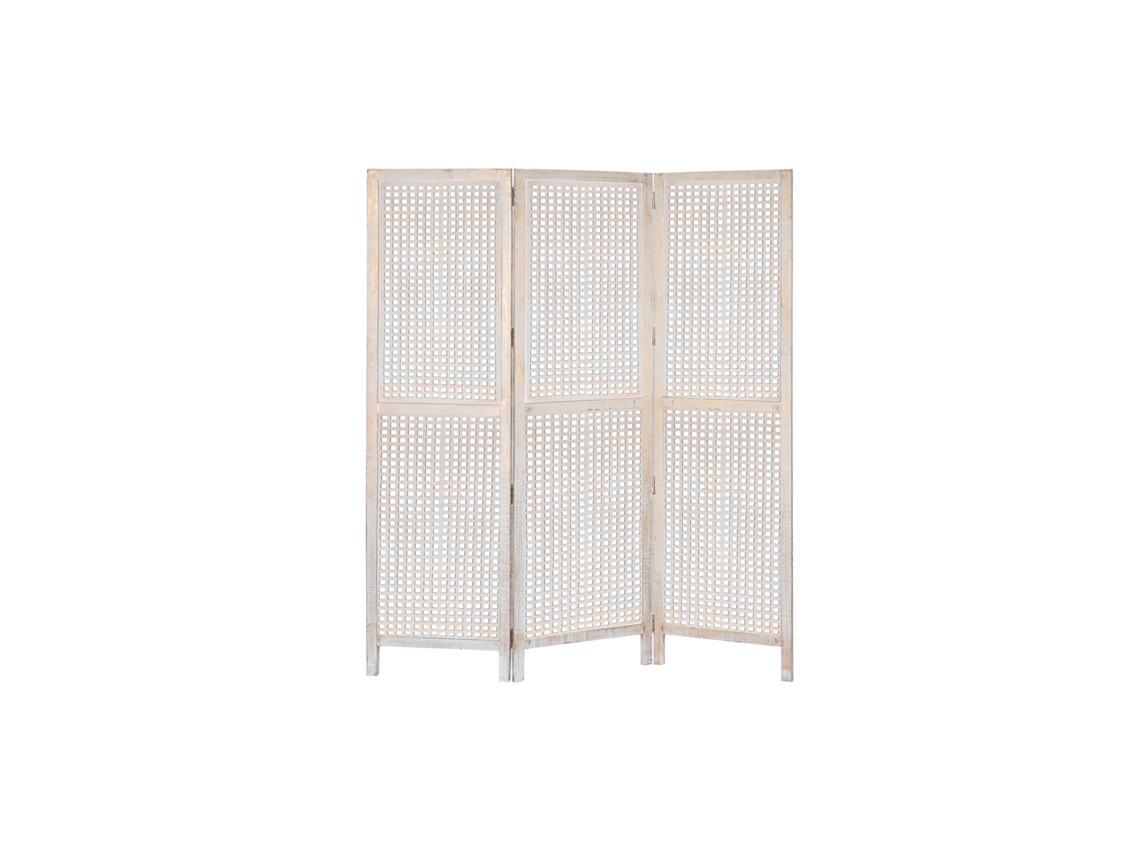 Biombo Mango Mdf Decape Blanco 150x2x180cm