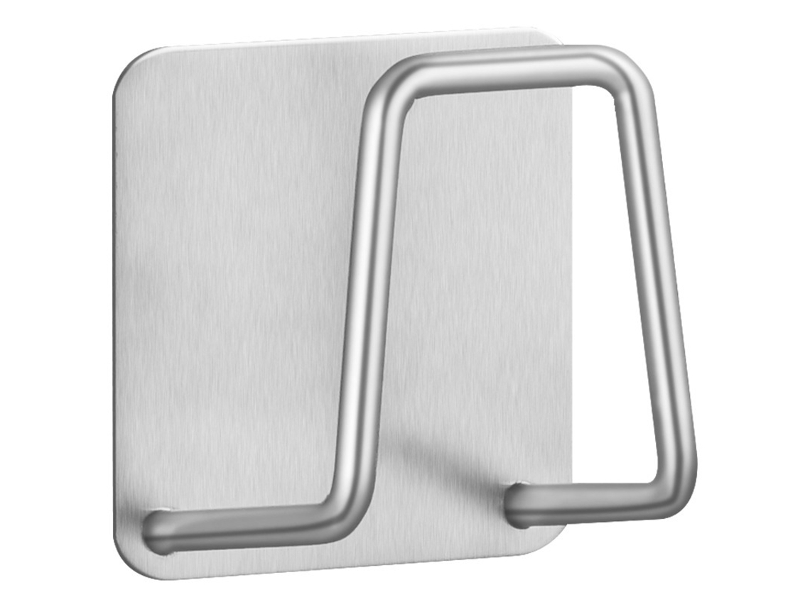 Escurridor de fregadero de acero inoxidable, acabado plateado, soporte de desagüe duradero Tommy01