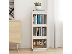 Estantería/Divisoria Aparador 40X35X103 Cm Madera de Pino Maciza Blanco