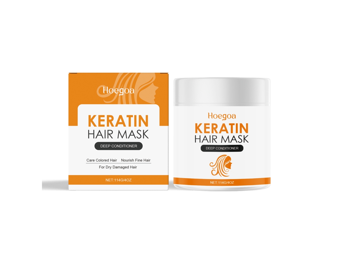 Mascarilla capilar nutritiva con queratina