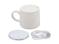 Calentador De Café Con Taza, 50 °c, Base De Carga Inalámbrica, Mesa Inteligente