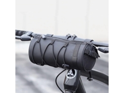 Bolsa delantera para bicicleta, impermeable, de cuero, con correa para el hombro, 24 x 10 cm Mdug