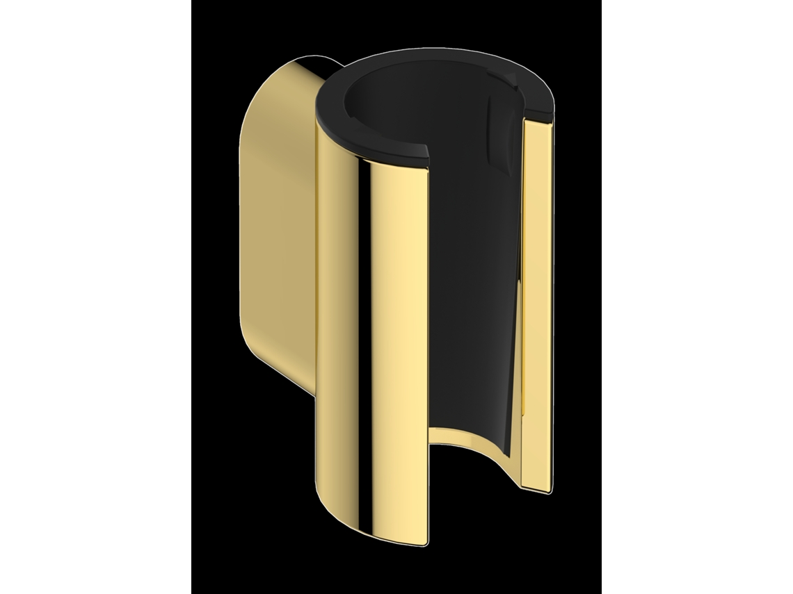 Soporte de ducha Hansgrohe Porter Fine, 28885990, color dorado pulido