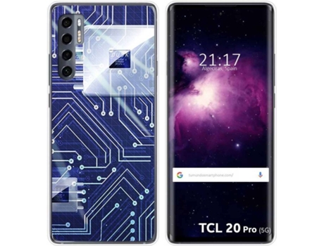 Carcasa TCL 20 Pro 5G TUMUNDOSMARTPHONE Circuito Multicolor