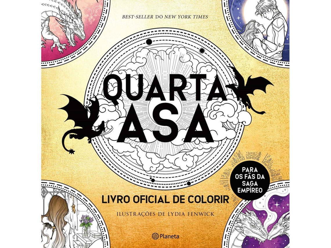 Cuarta Ala (Libro para colorear) de Rebecca Yarros