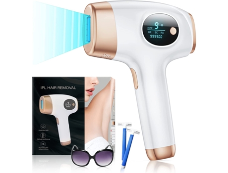 Depiladora de luz pulsada blanca OHPA Ai01C