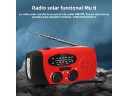 Radio Portátil Multifuncional De Manivela