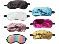 Juego De 7 Antifaces Para Dormir Con Lentejuelas Brillantes.