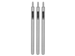 Juego De 3 Punzones Redondos De Acero Aleado Para Bricolaje, Ideales Para Taladrar Agujeros En Trabajos De Cuero (1,8 Mm).