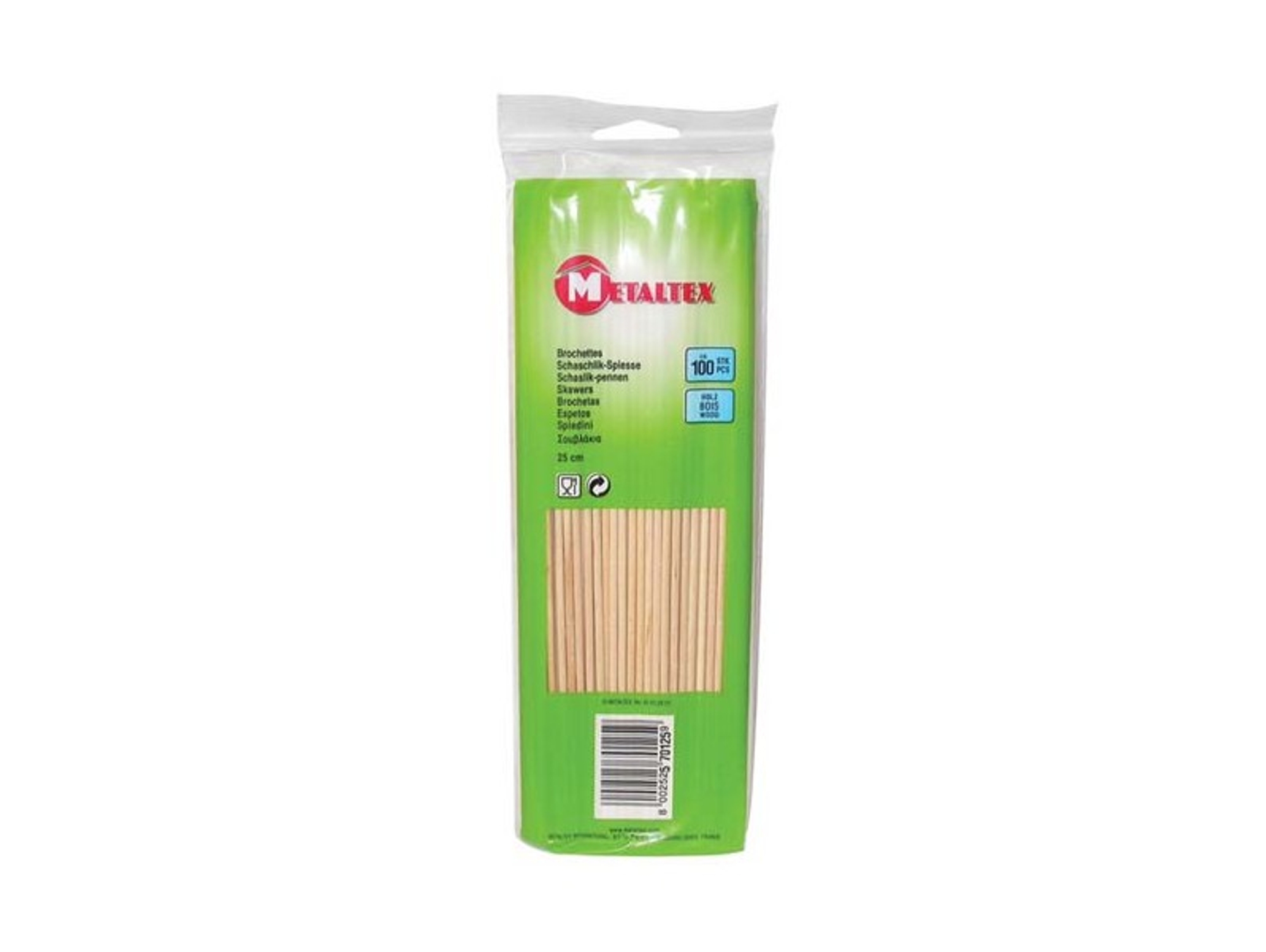 Bolsa brochetas METALTEX 570125