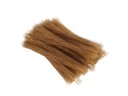 Rollo de espiral para encuadernación de 19 mm, 100 unidades para 170 hojas A4, color dorado.
