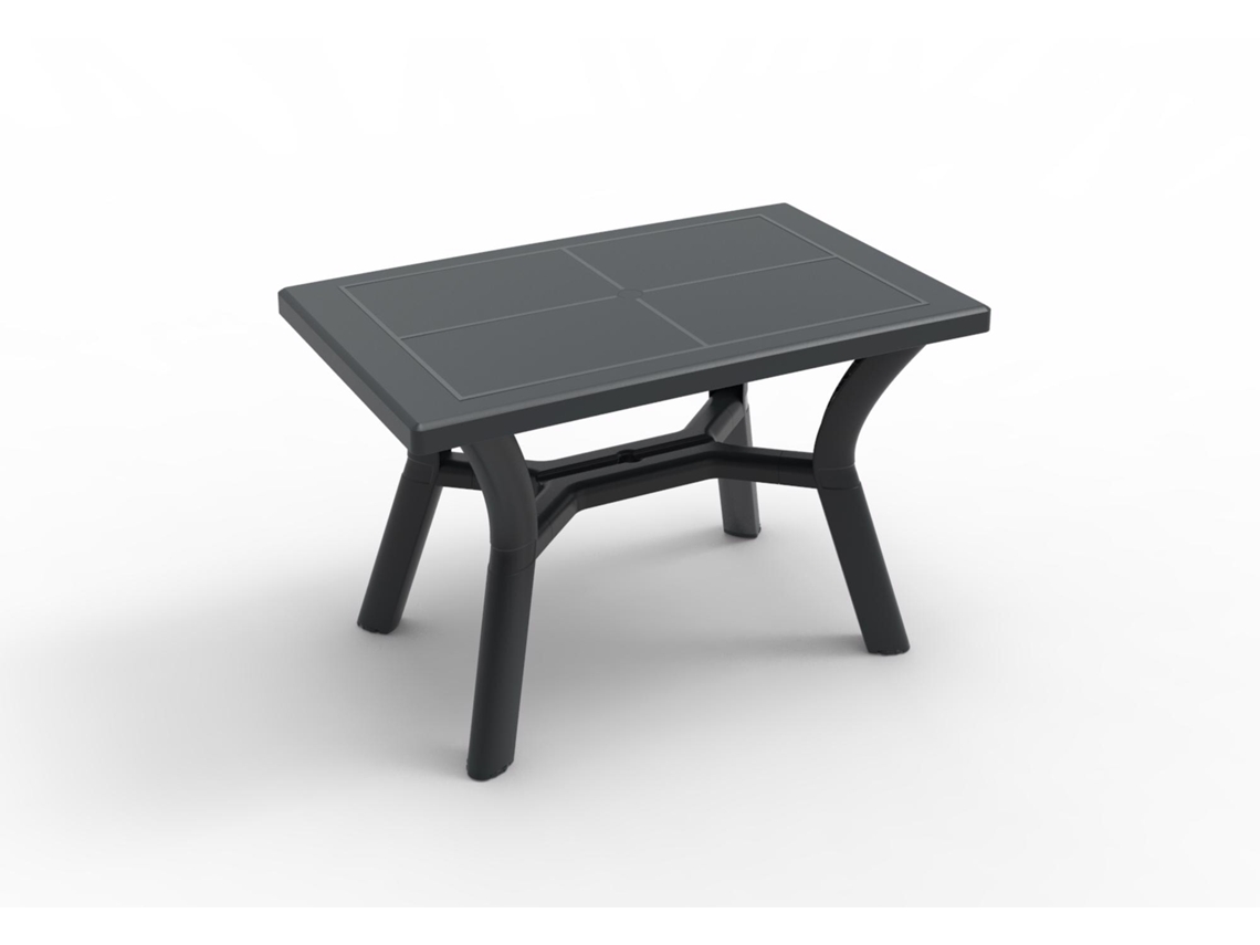 Garbar Dalia Mesa Rectangular Reciclada Interior, Exterior 115x72 Gris