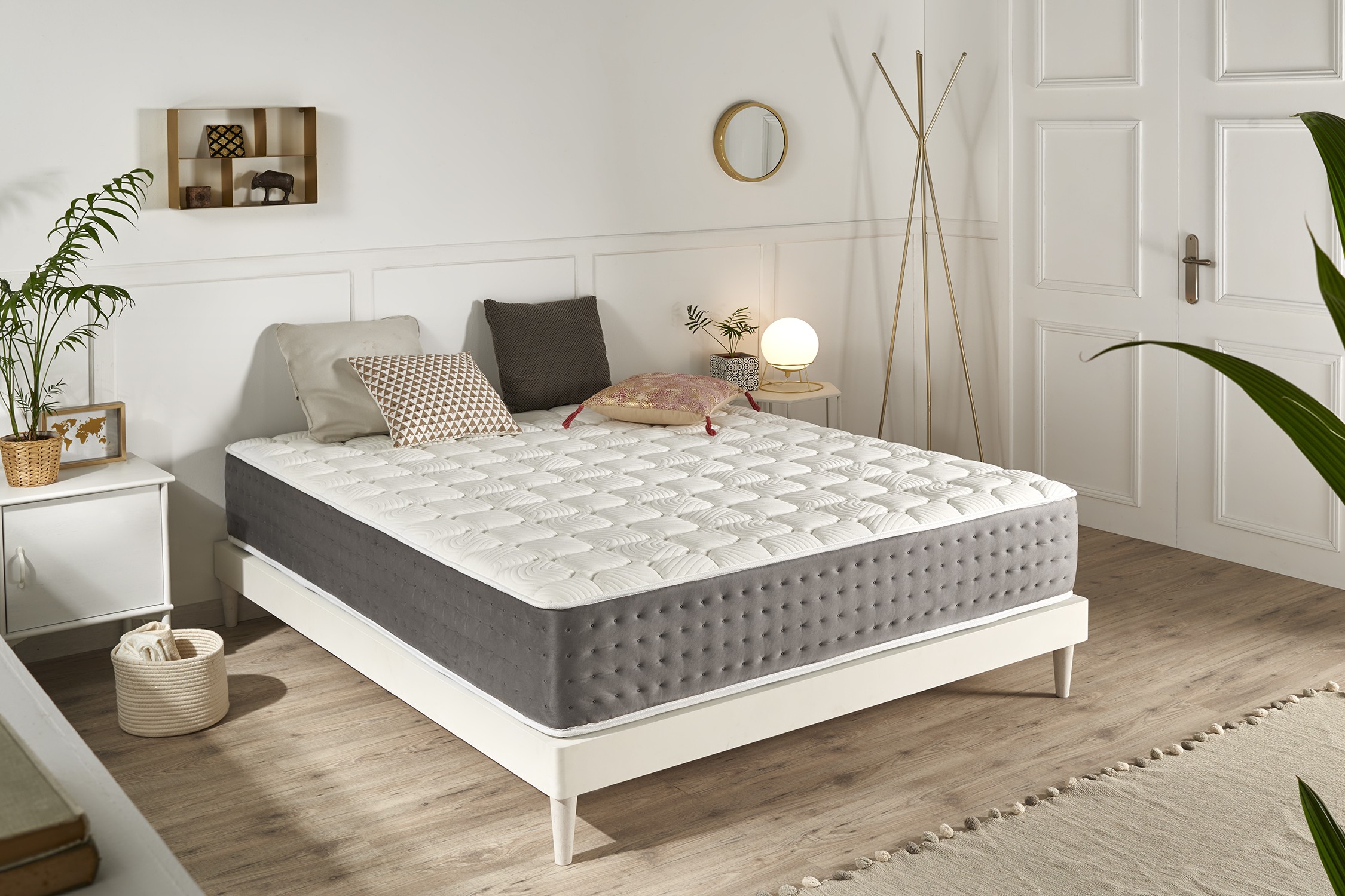 Colchón MOOM NATURE Triumph Multizone Viscoelástico (105x200 cm - Altura: 30 cm)