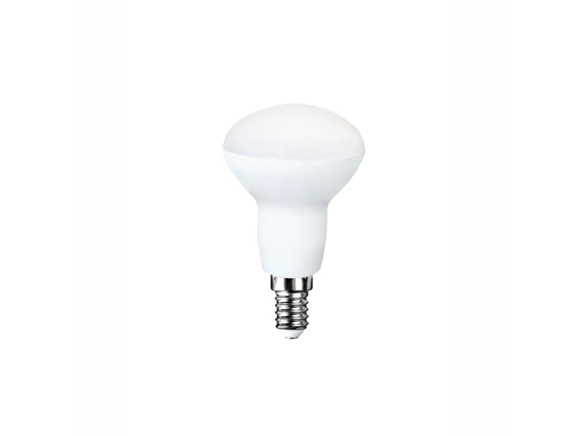 Bombilla LED blanca semibombilla 6W E14 3000K