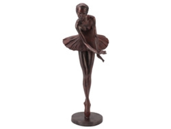 Estatua de bailarina de resina para decoración