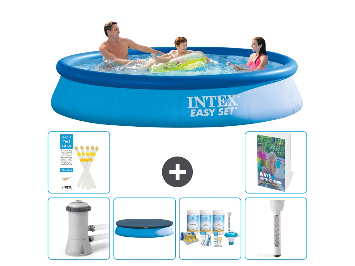 Intex Piscina Easy Set Redonda - 366x76 Cm - 7-peças S226