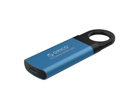 Mini Disco Duro Externo SSD SLOWMOOSE M2 Nvme USB Portátil Tipo-C Azul (1 TB)