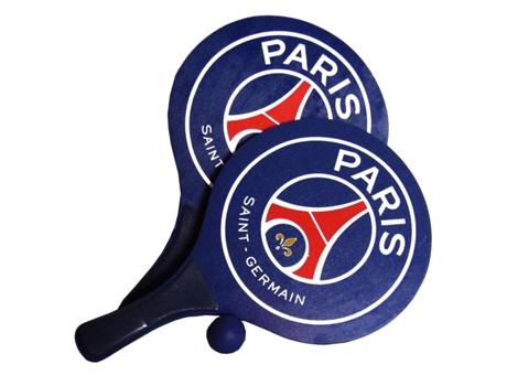 Raquetas de playa - Paris Saint Germain - Bola incluida - 33 x 18.3 cm Azul y rojo TRENDYFLAIR