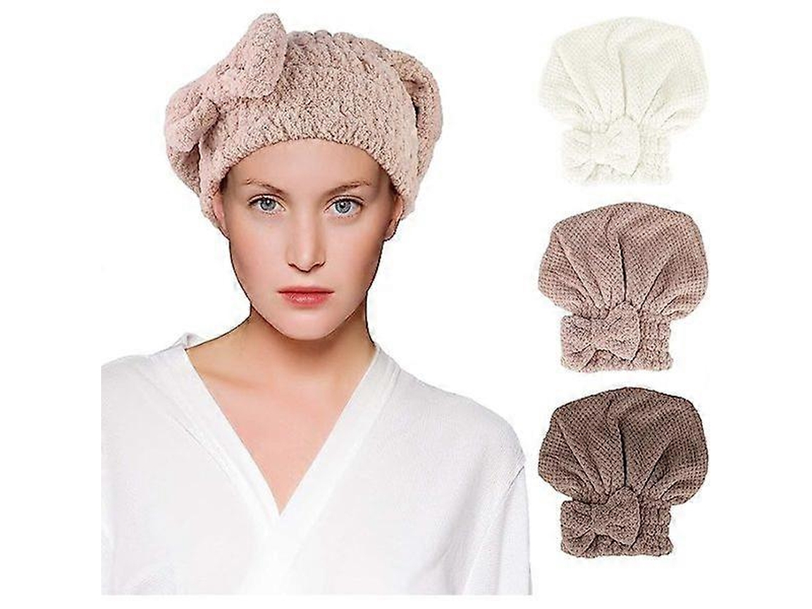 Toalla para el cabello Rosewell, súper absorbente y de secado rápido