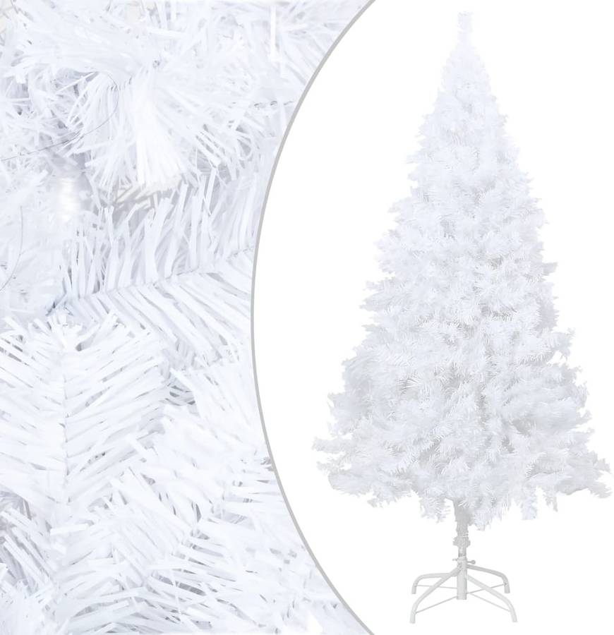 Árbol de Navidad VIDAXL (PVC - Blanco - 150 cm)