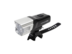 Luz delantera para manillar de bicicleta Zefal Supervision F800 Lumens USB, color negro