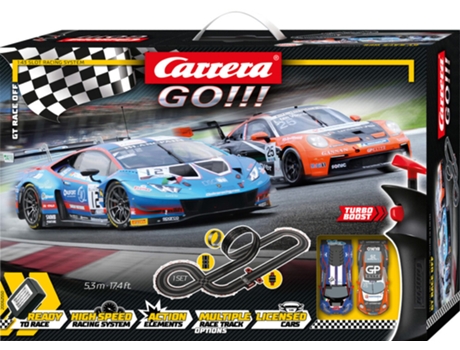 Set de pistas y vehículos de carreras CARRERA Off (6 anos)