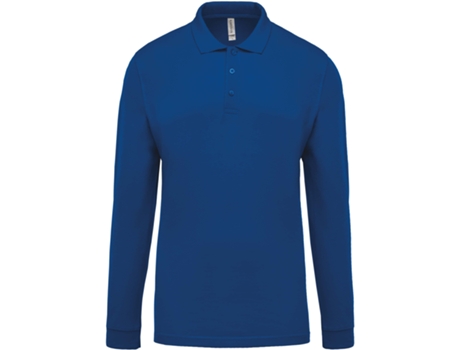 Polo de Manga Larga Kariban Piqué (Tam: XL)