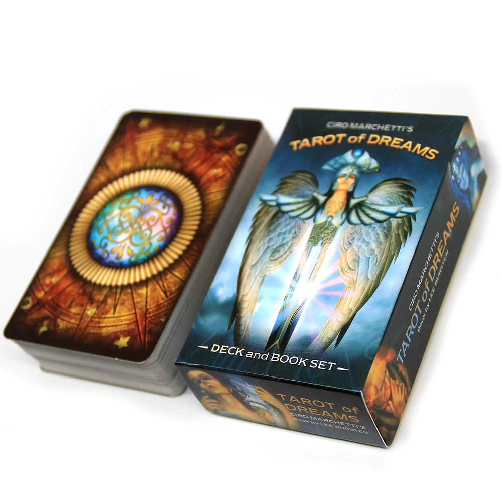 Tarô Dos Sonhos (versão Em Inglês, 83 Cartas) Jogo De Adivinhação Com Cartas Oráculo D0lb