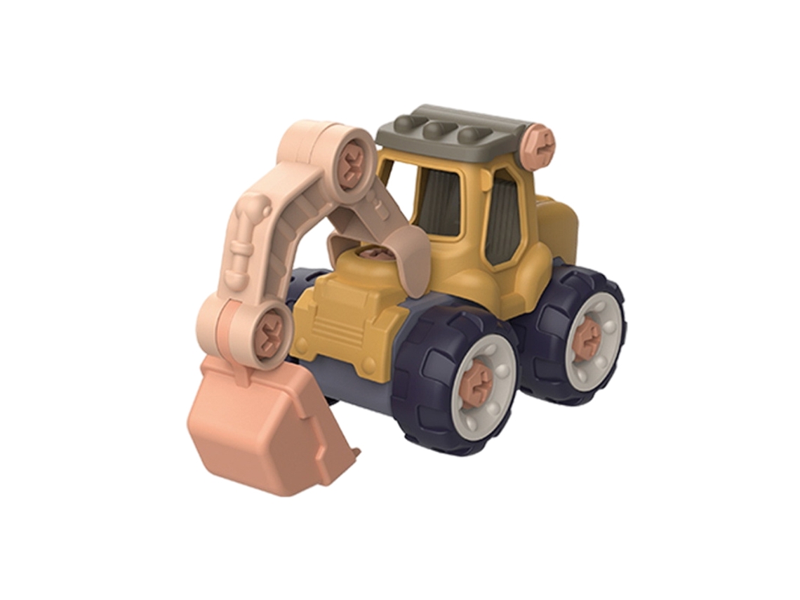 Ats-juguetes Desmontables Para Niños Juguetes De Ensamblaje Diy Camión De Construcción Juguetes Educativos Para Niños Niños Y Niñas Regalos De Vehículos