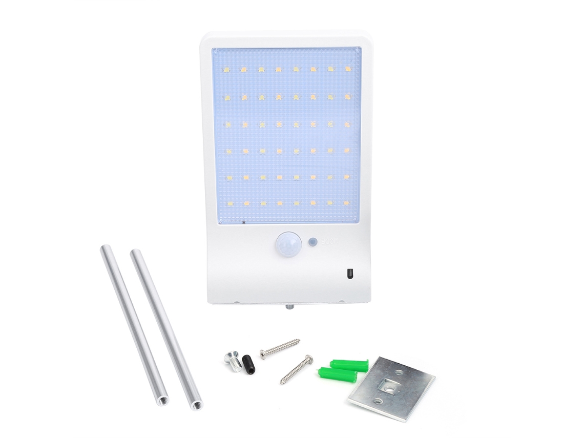 Luces de movimiento para exteriores alimentadas por energía solar, modos de iluminación de alta eficiencia, panel solar impermeable que garantiza confiabilidad en