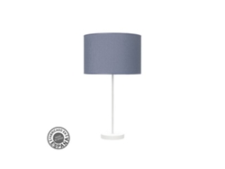 Sobremesa Alto 1xe27 Blanco Azul 63x30x30cm Moda