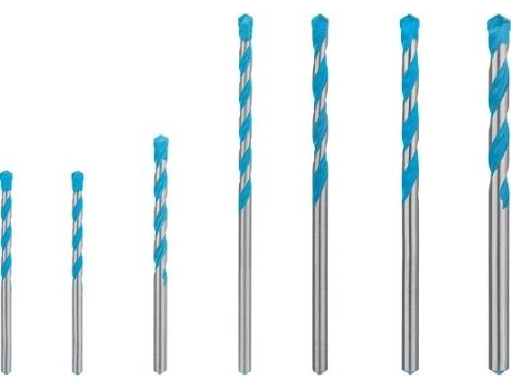 Conjunto de Brocas BOSCH Cyl-9 Expert Multiconstruction - 5-5,5-6-6-7-8-10 mm - 7 Un para Conjunto de Taladros de Impacto