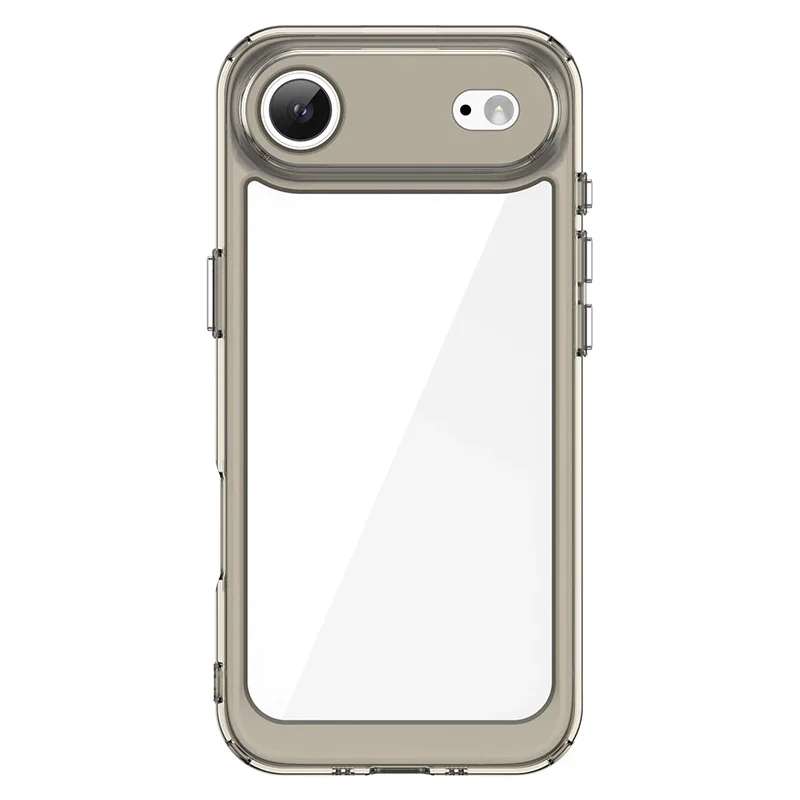(gris, Iphone Air) Funda Transparente De Silicona Suave Pctpu Para Teléfono, Cubierta Protectora A Prueba De Caídas.