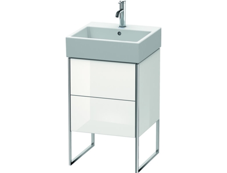 DURAVIT XSquare Vanity unit vertical 48.4x 46.0 cm, 2 cajones, para lavabo Vero Air 235050
