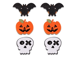 6 broches luminosos de Halloween, decoración en forma de murciélago y calabaza NEVEANCE