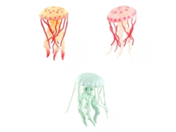 Set de 3 piezas de medusas, criaturas marinas, juguete educativo para niños Rosewell