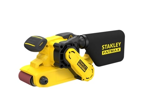 Stanley Lijadora de Banda 1.010W, velocidad variable 0 - 390m/min, tamaño de hoja 533 x 76mm
