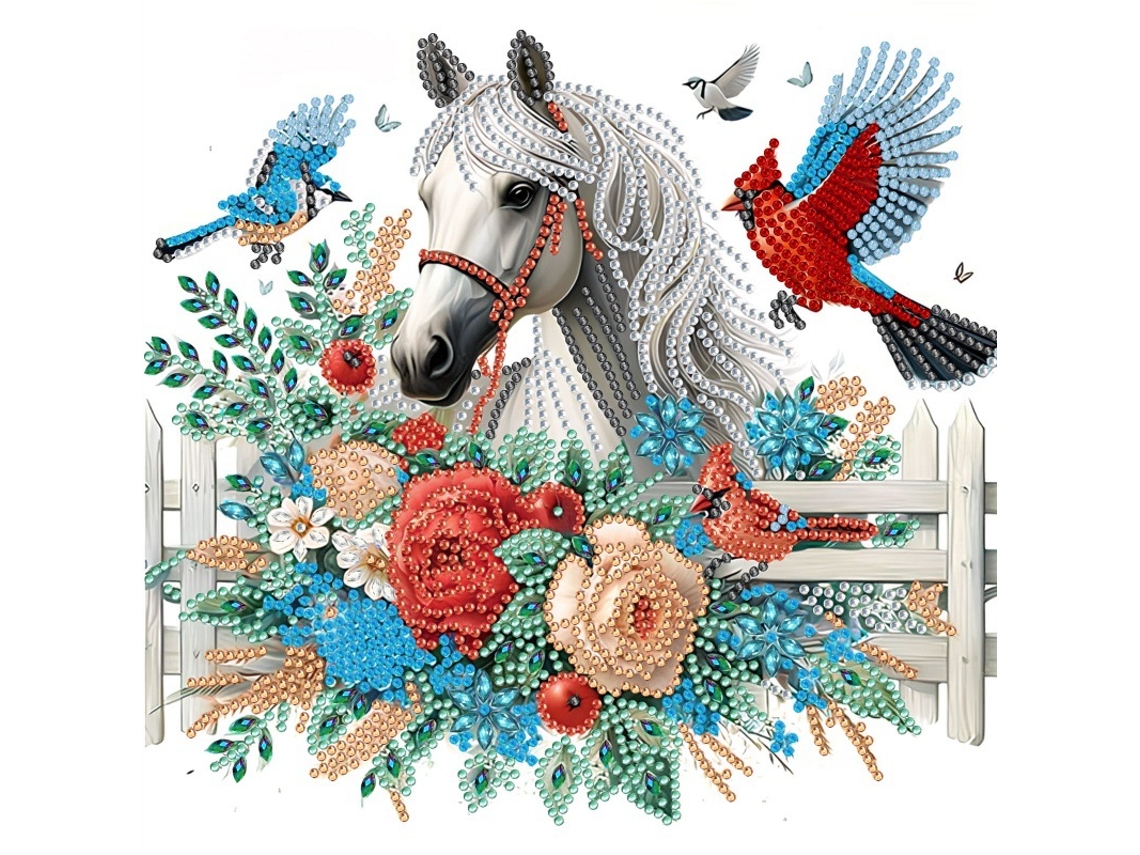 Pintura de diamante SIURN Ab92, manualidad para decorar el hogar (30 x 30 cm)