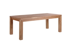 Mesa de Comedor Tesa (Marrón - Madera de Acacia -180x90x78 cm)