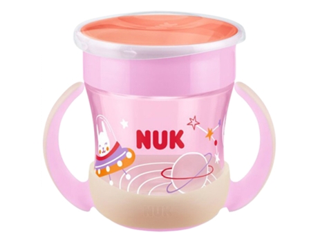 Taza Mini Mágica Noche 160 Ml a Partir de 6 Meses Color: Rosa NUK