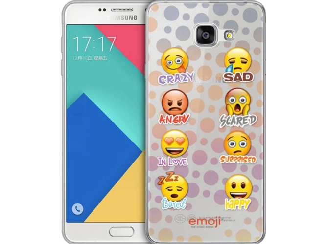 Funda Samsung Galaxy A3 2017 EMOJI Emoji Multicolor