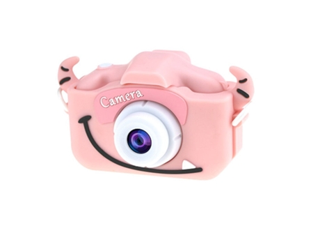 Cámara Digital SLOWMOOSE para Niños HD Vaca Rosa
