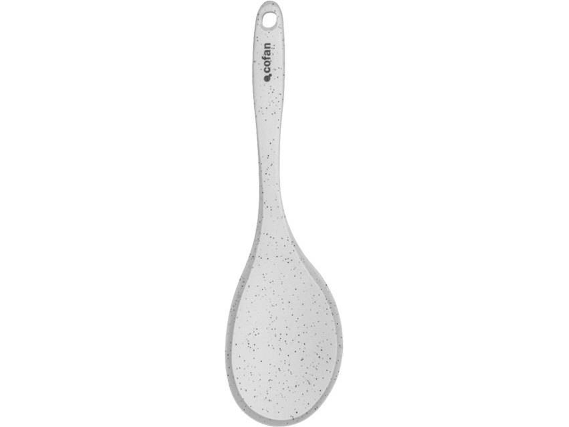 Cuchara De Cocina De Silicona Blanca Modelo Bach 30 Cm