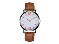 Reloj De Pulsera Unisex De Cuarzo Moda K096-h Marrón