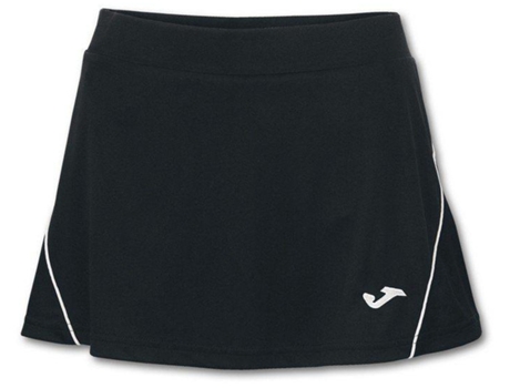 Falda para Mujer JOMA Katy Ii Negro para Tenis (12 - 14 Años)