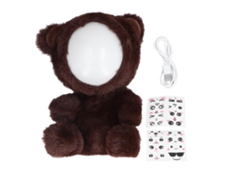 Lámpara De Mesa Led Nocturna Con Forma De Muñeco De Dibujos Animados Osito De Peluche Marrón, Decorativa, Regalo Para La Habitación De Niñas.