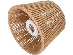 Lámpara Colgante Y De Escritorio De Cuerda De Papel Trenzada, Compatible Con Casquillos E27/e14, Estilo Rústico.